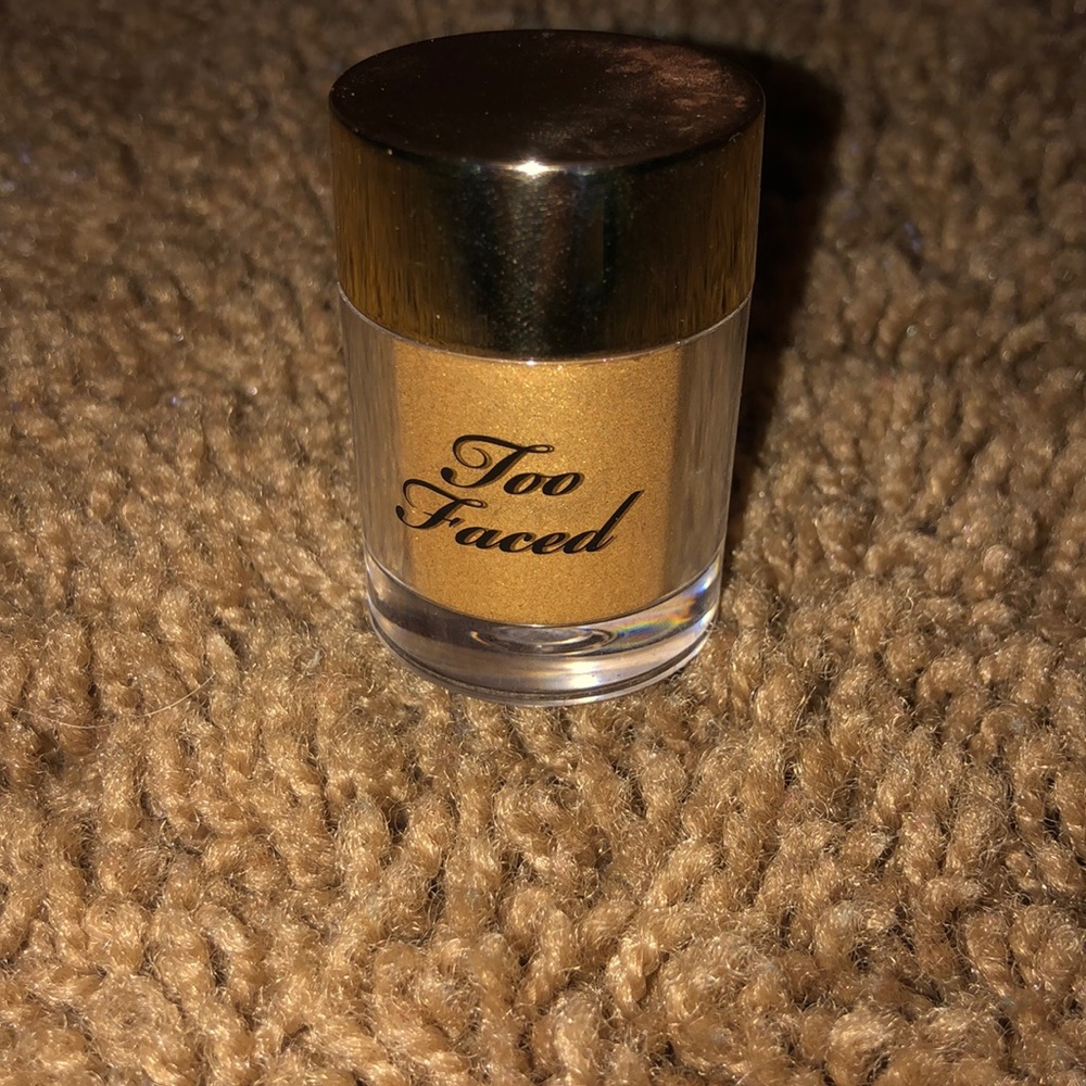 Too face pure gold ultra fine face an body glitter